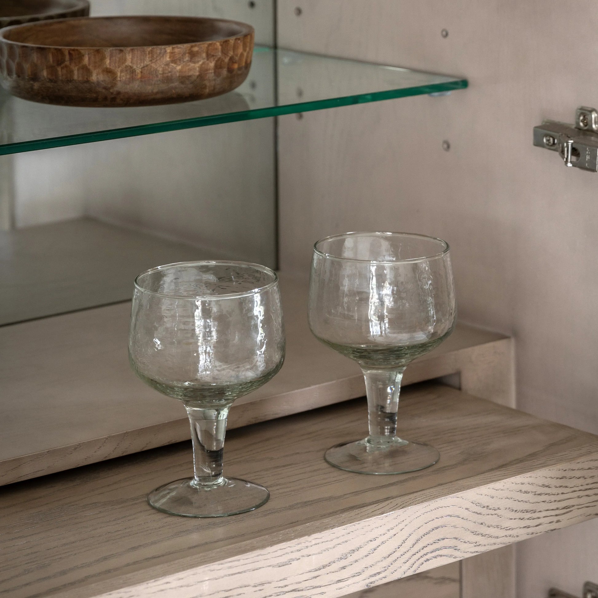 Gallery Direct Craft Cocktail Cabinet Smoked