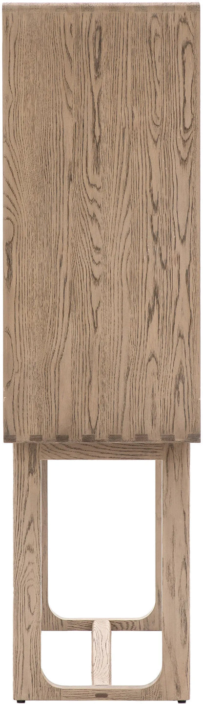 Gallery Direct Craft Cocktail Cabinet Smoked