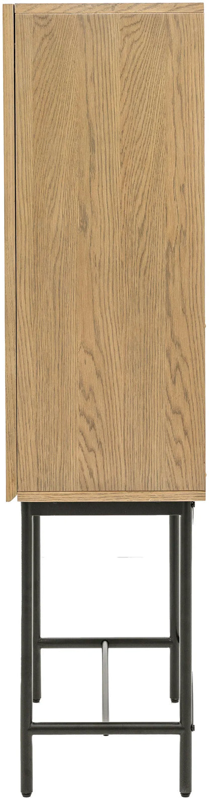 Gallery Direct Panelled 2 Door Cocktail Cabinet