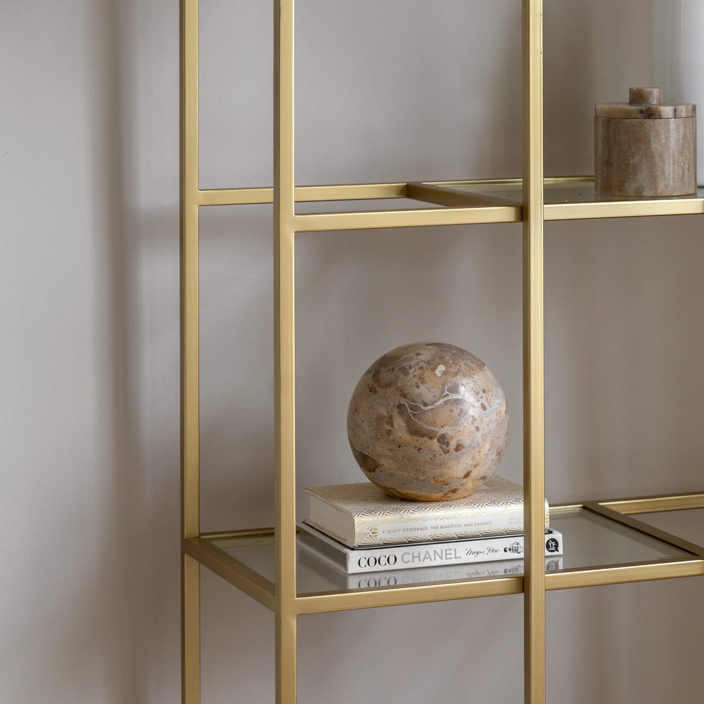 Gallery Direct Rothbury Display Unit Champagne