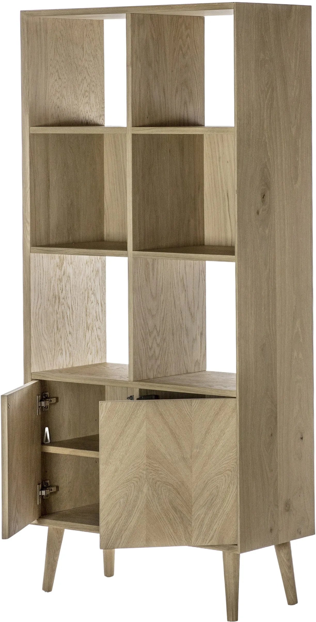 Gallery Direct Milano 2 Door Open Display Unit