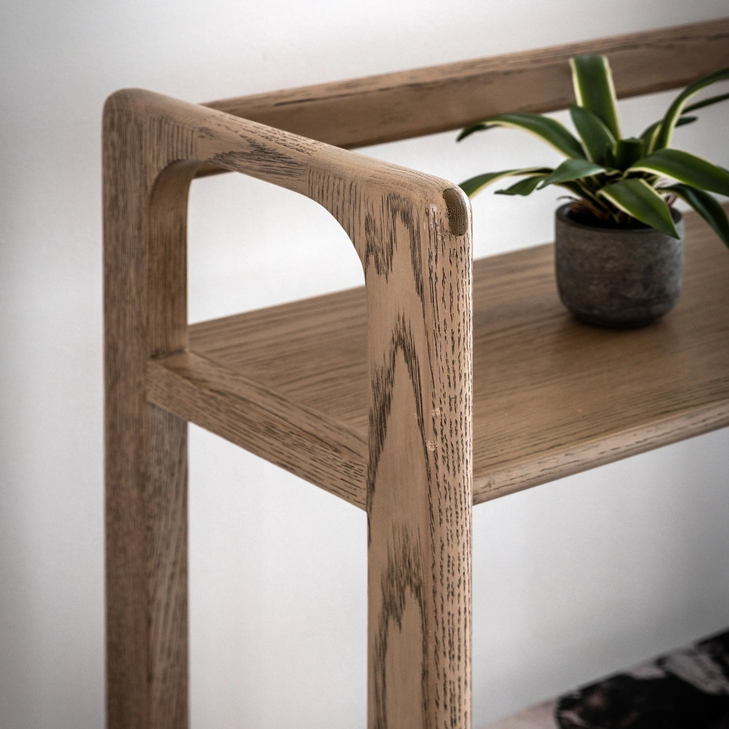 Gallery Direct Craft Low Open Display Smoked