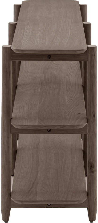 Gallery Direct Hatfield Wide Open Display Smoked