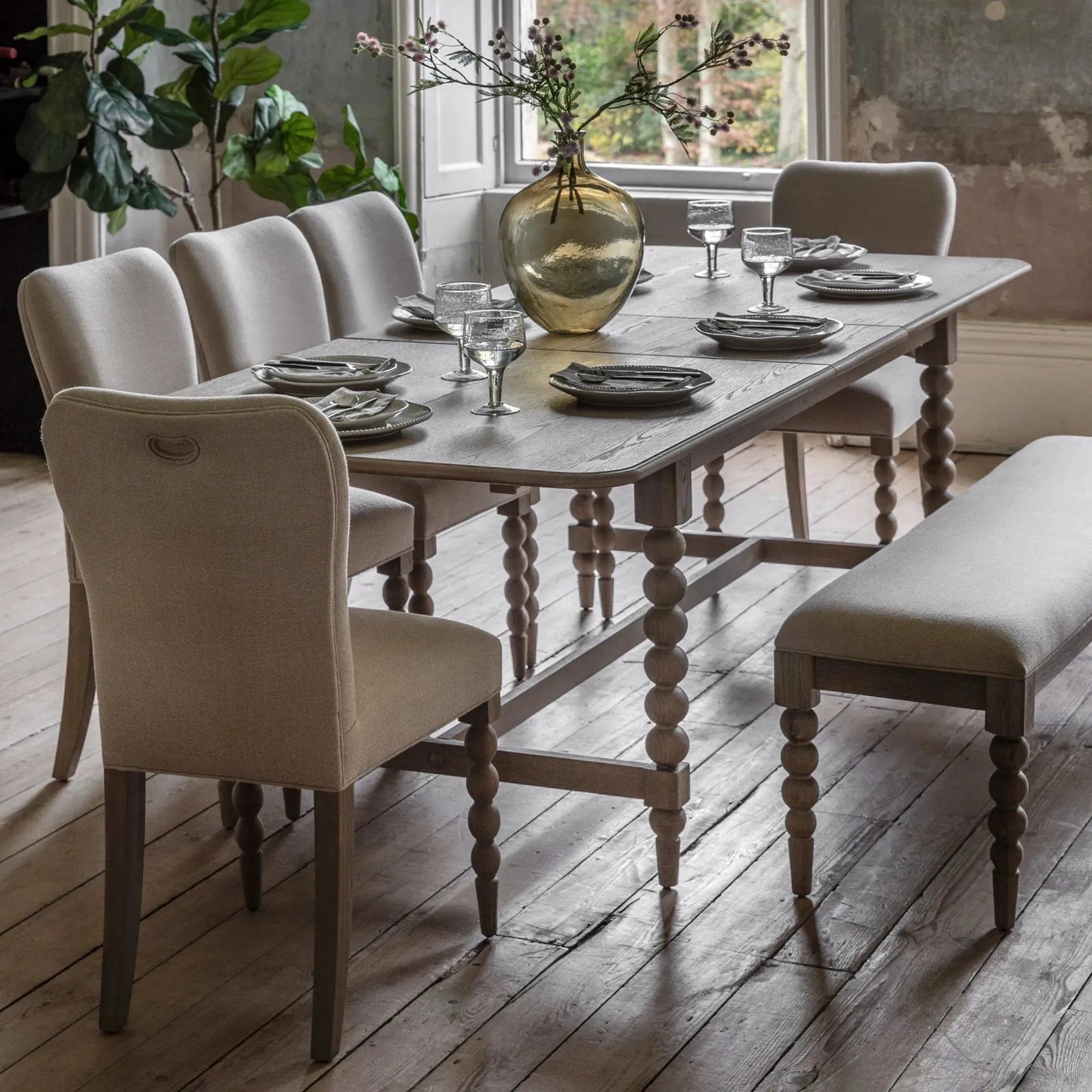 Gallery Direct Artisan Extending Dining Table