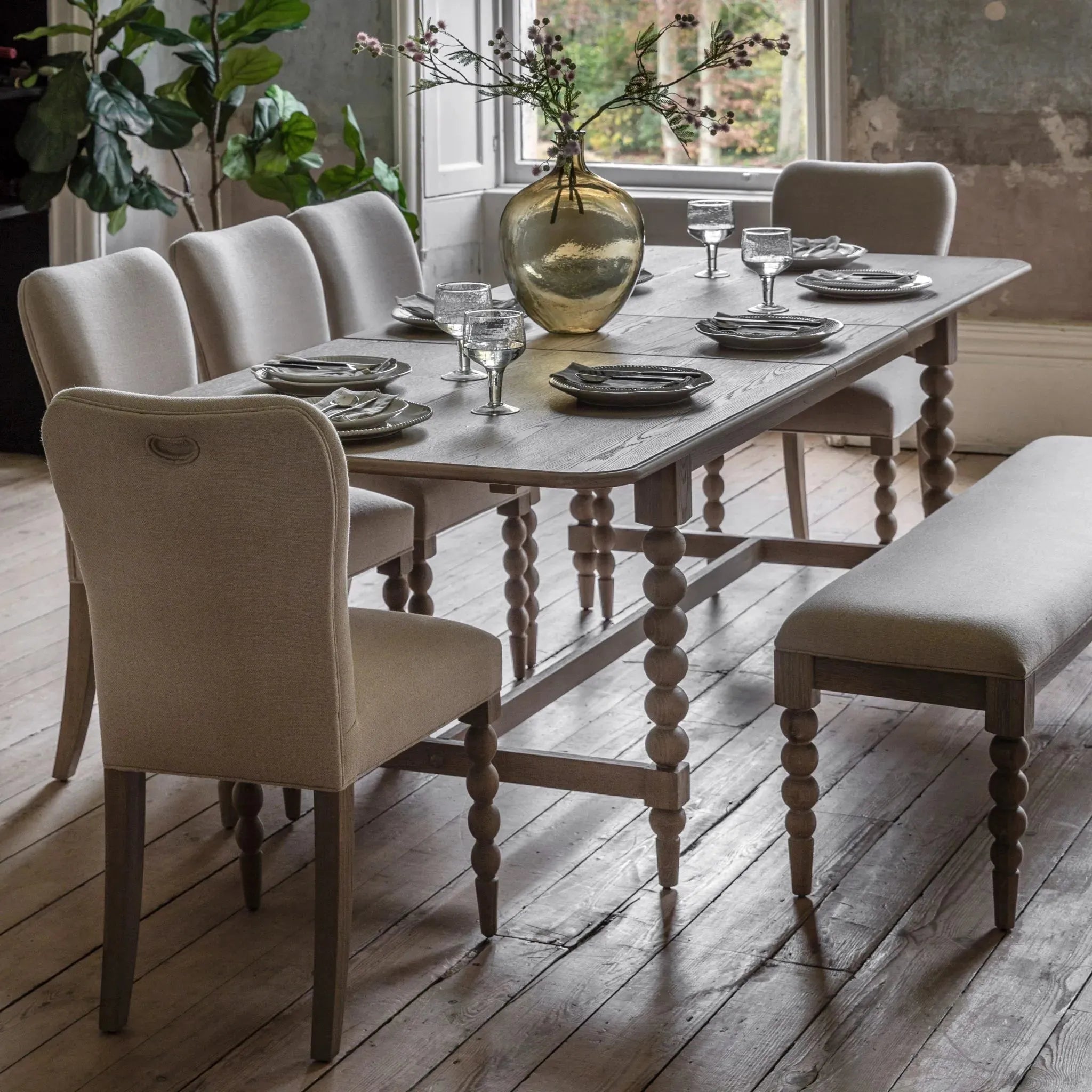 Gallery Direct Artisan Extending Dining Table