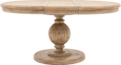 Gallery Direct Vancouver Round Extending Dining Table