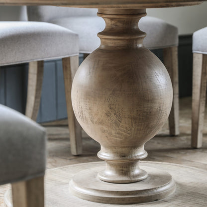 Gallery Direct Vancouver Round Extending Dining Table