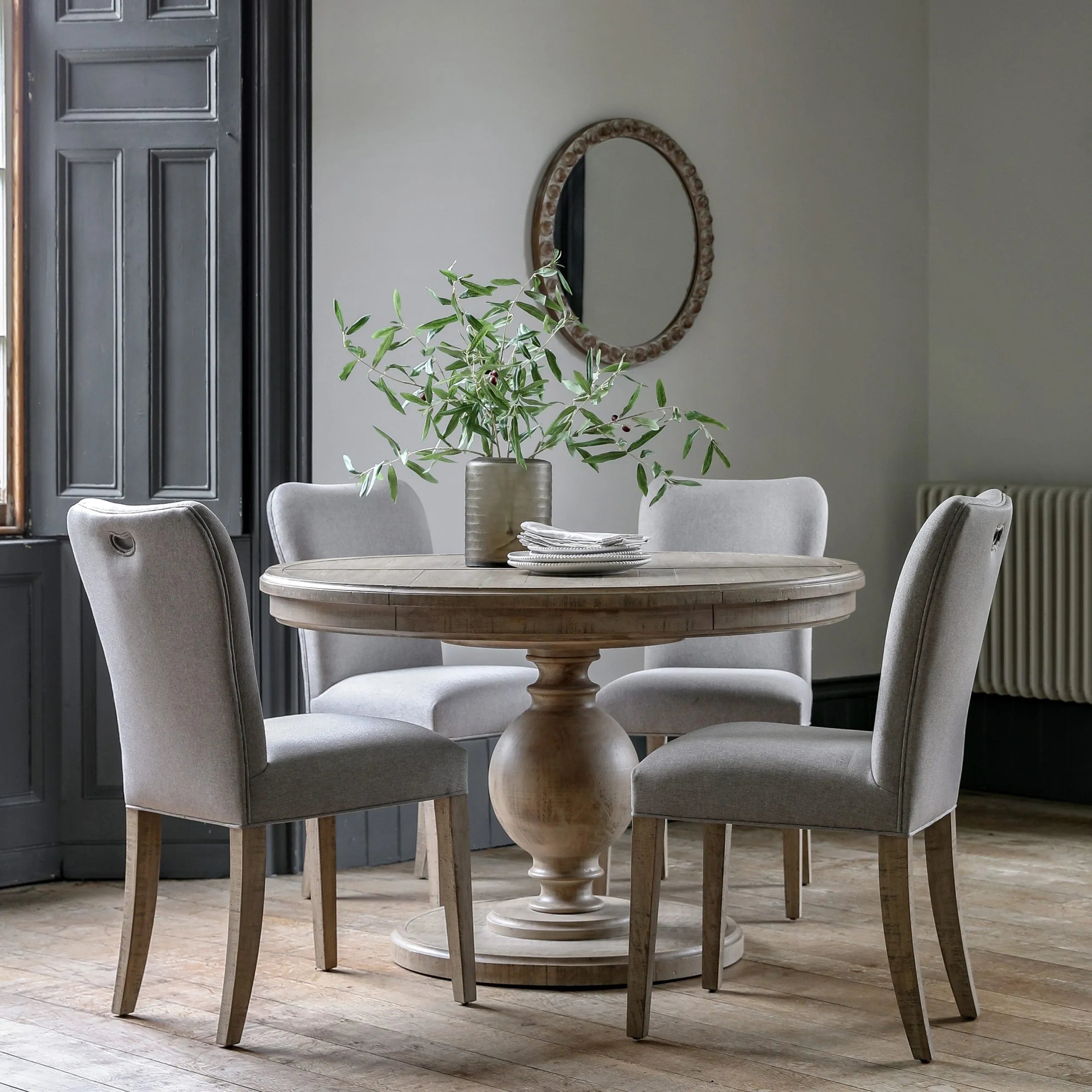 Gallery Direct Vancouver Round Extending Dining Table
