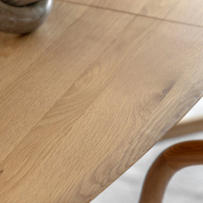 Gallery Direct Madrid Extending Dining Table in Oak