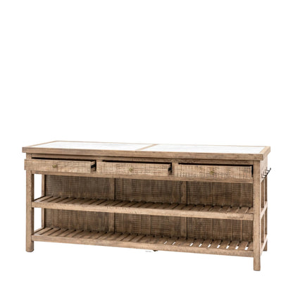 Gallery Direct Vancouver Kitchen Island (Large)