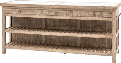 Gallery Direct Vancouver Kitchen Island (Large)