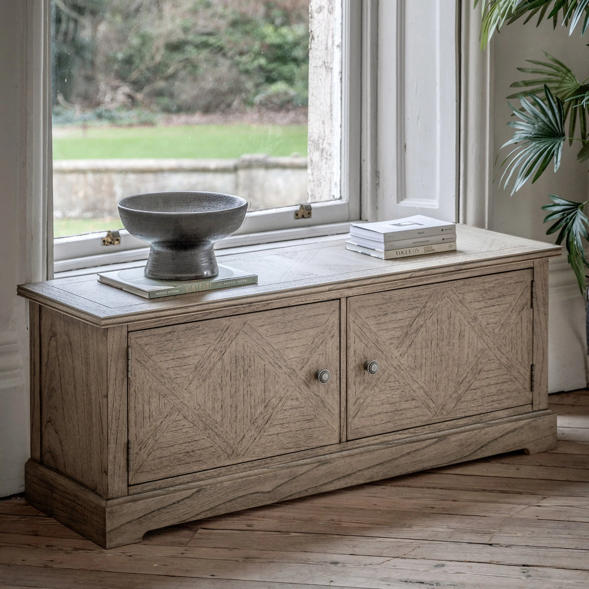 Shackletobs Rye Gallery Direct Rustique 2 Door Media Unit | Shackletons