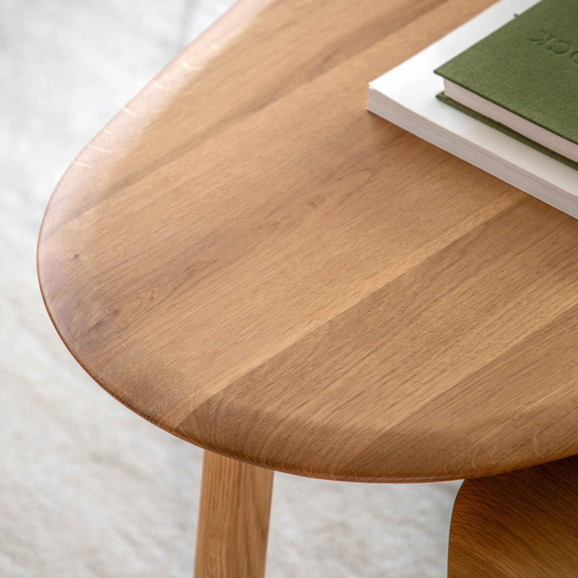 Gallery Direct Madrid Coffee Table Nest in Oak