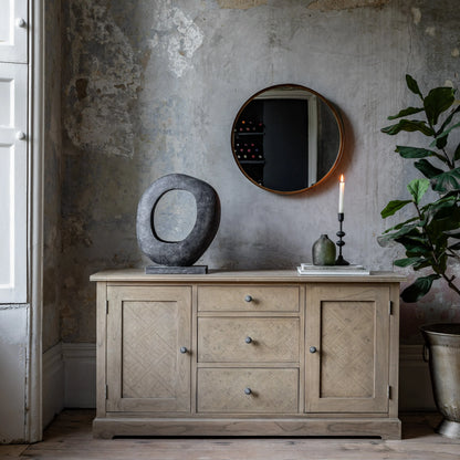 Gallery Direct Mustique 2 Door 3 Drawer Sideboard