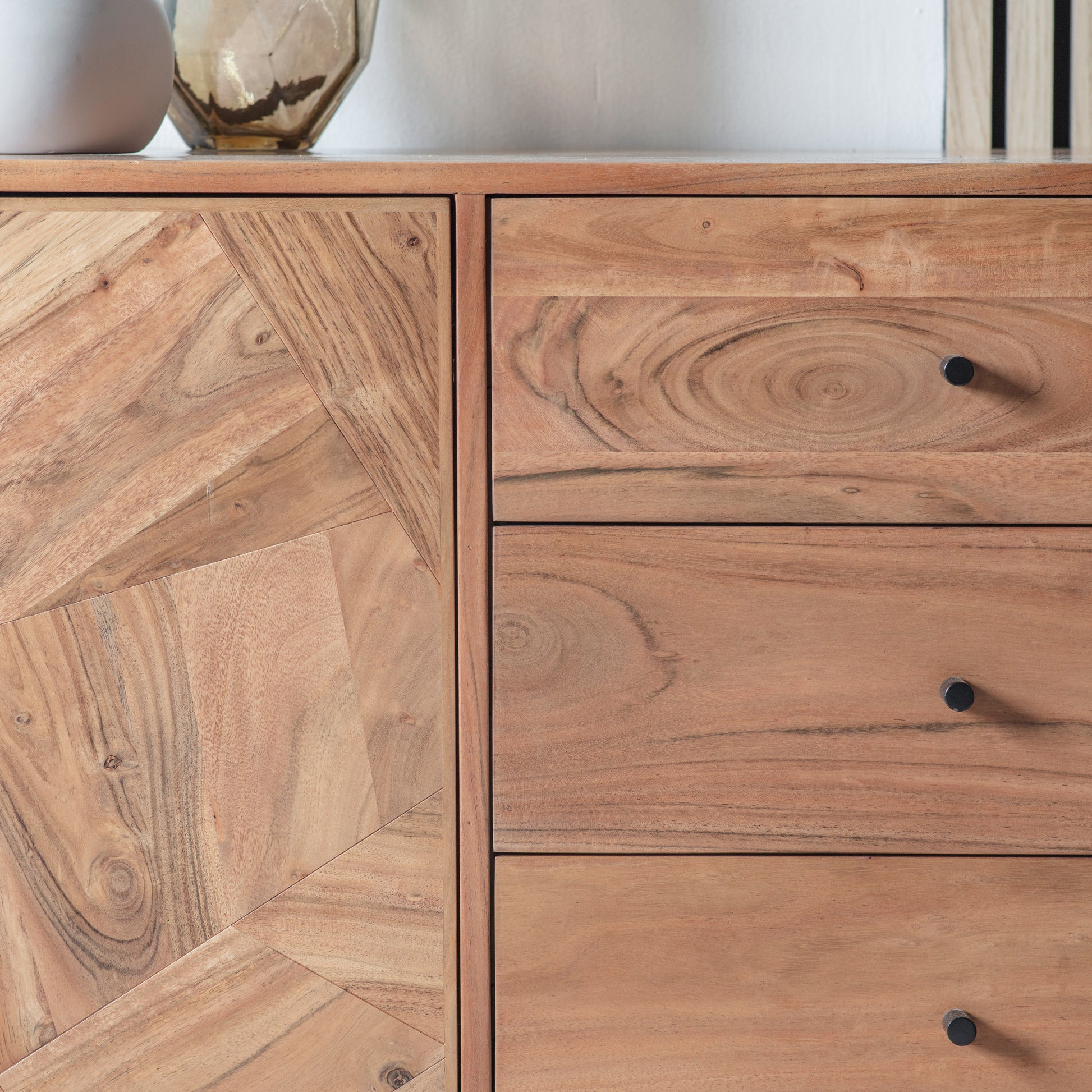 Gallery Direct Oklahoma 2 Door 3 Drawer Sideboard