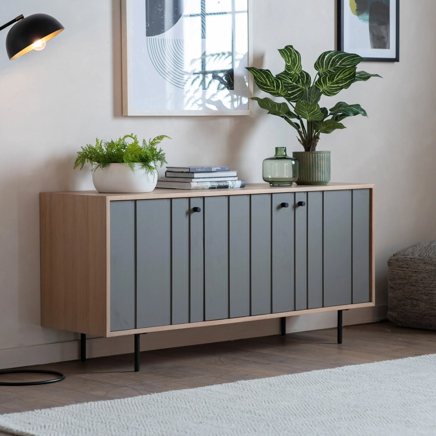 Gallery Direct Fuji 3 Door Sideboard
