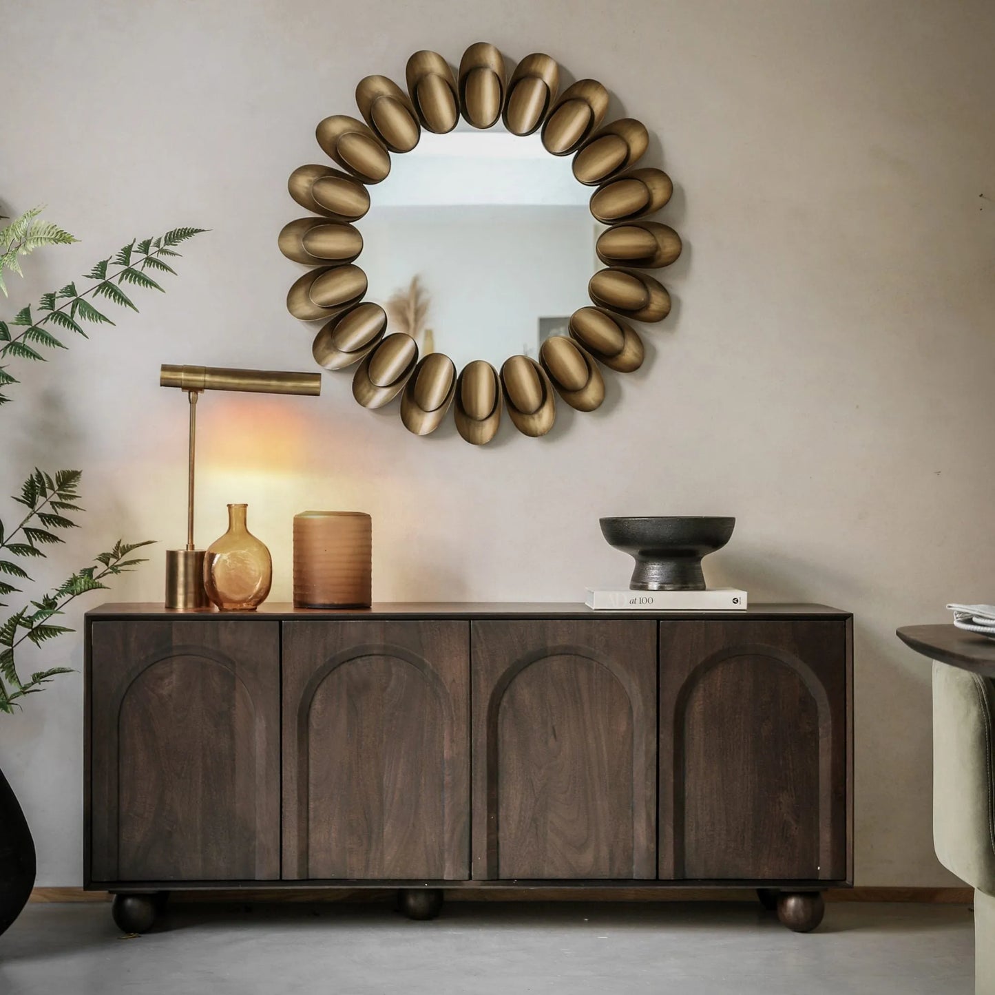 Gallery Direct Arc 4 Door Sideboard