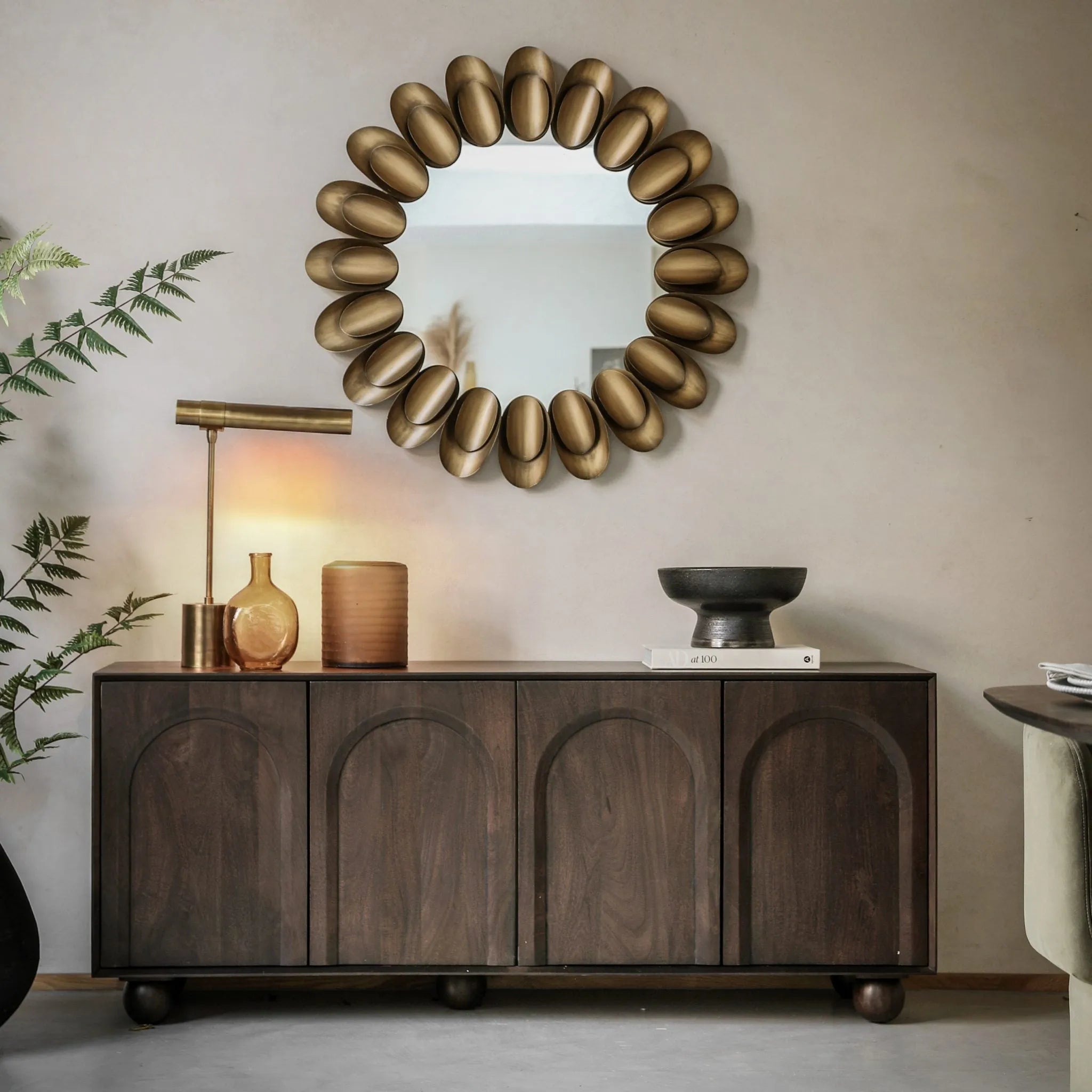Gallery Direct Arc 4 Door Sideboard