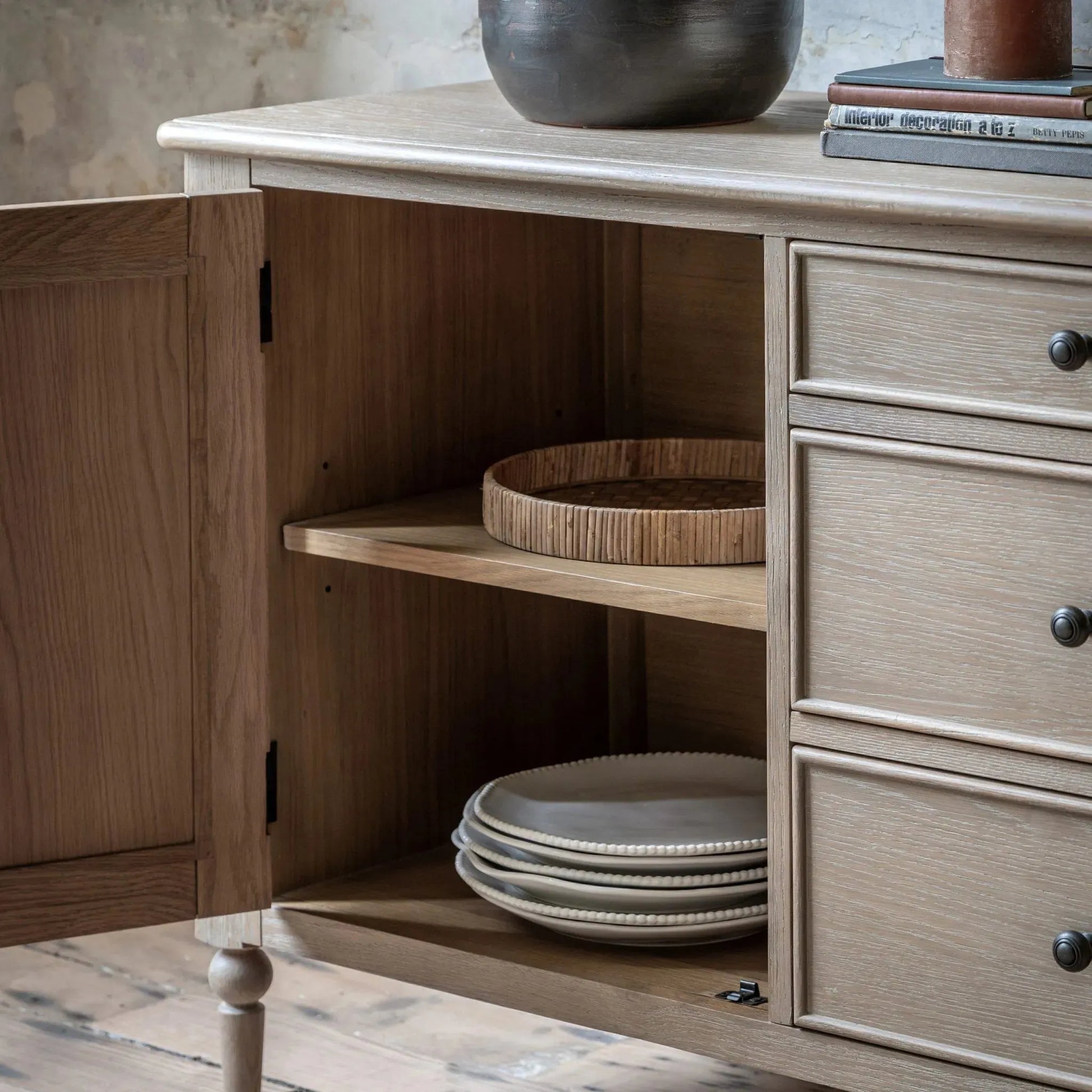 Gallery Direct Artisan 2 Door 3 Drawer Sideboard