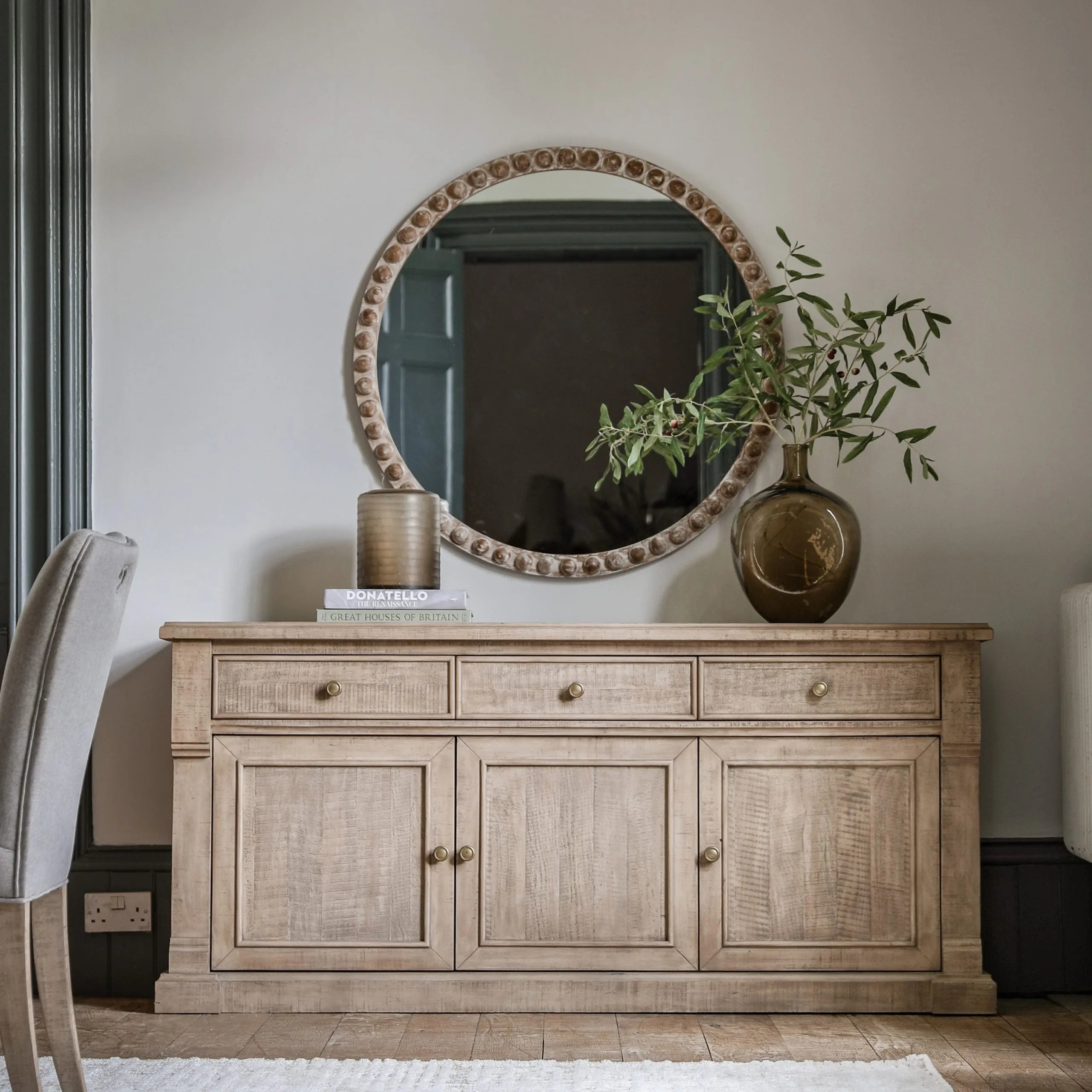 Gallery Direct Vancouver 3 Door 3 Drawer Sideboard