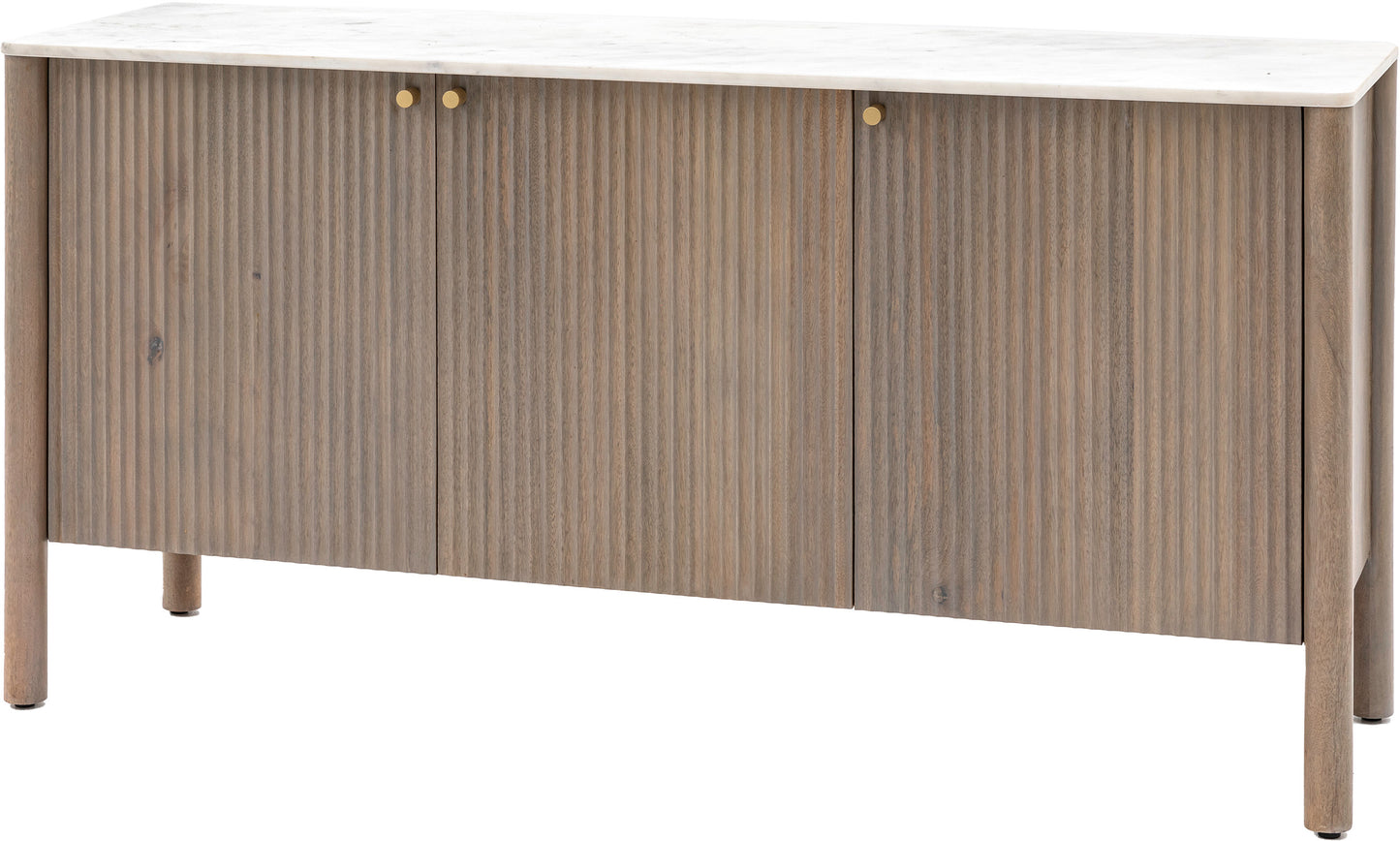 Gallery Direct Marmo 3 Door Sideboard