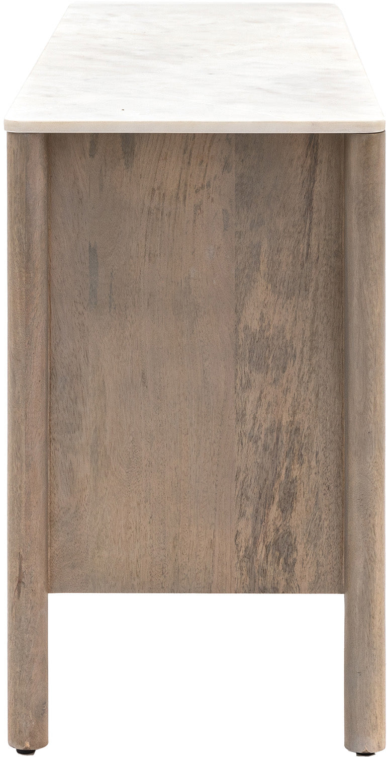 Gallery Direct Marmo 3 Door Sideboard