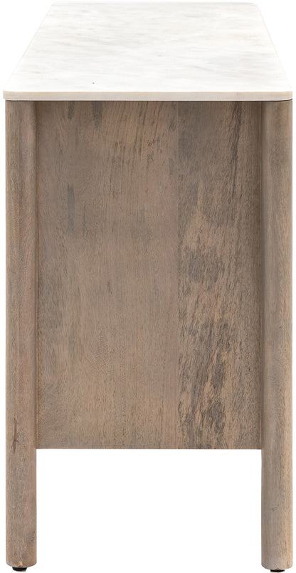 Gallery Direct Marmo 3 Door Sideboard