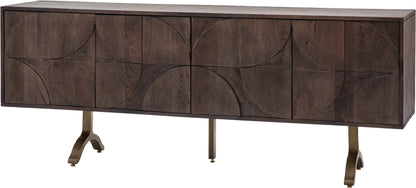 Gallery Direct Sharma 4 Door Sideboard
