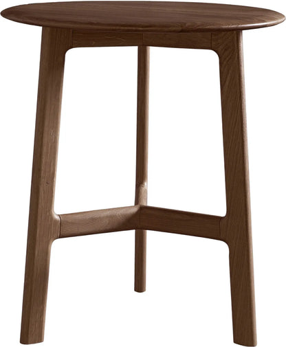 Gallery Direct Madrid Round Side Table in Walnut