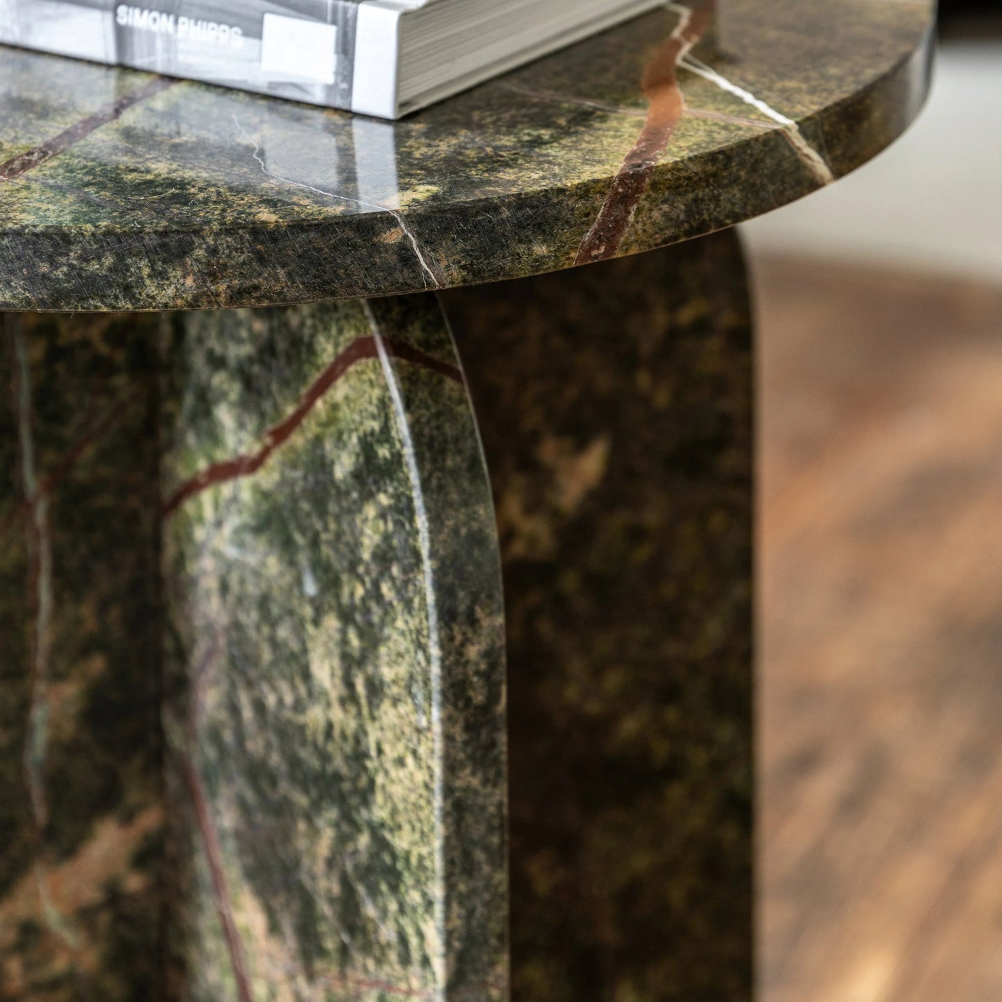 Gallery Direct Amalfi Side Table in Ember