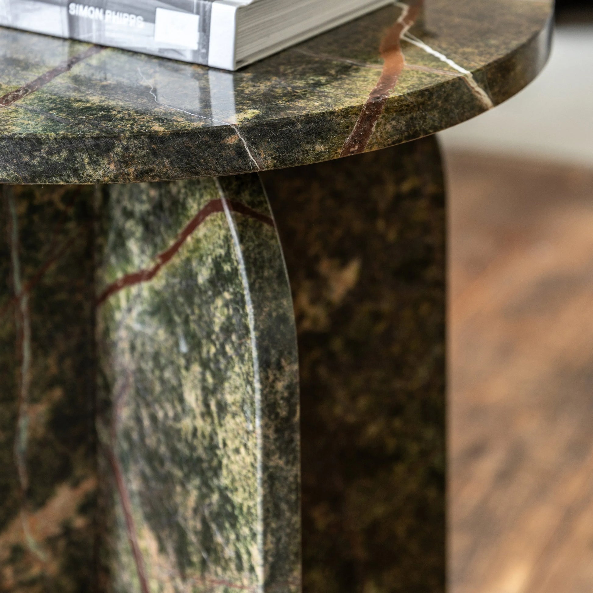 Gallery Direct Amalfi Side Table in Ember