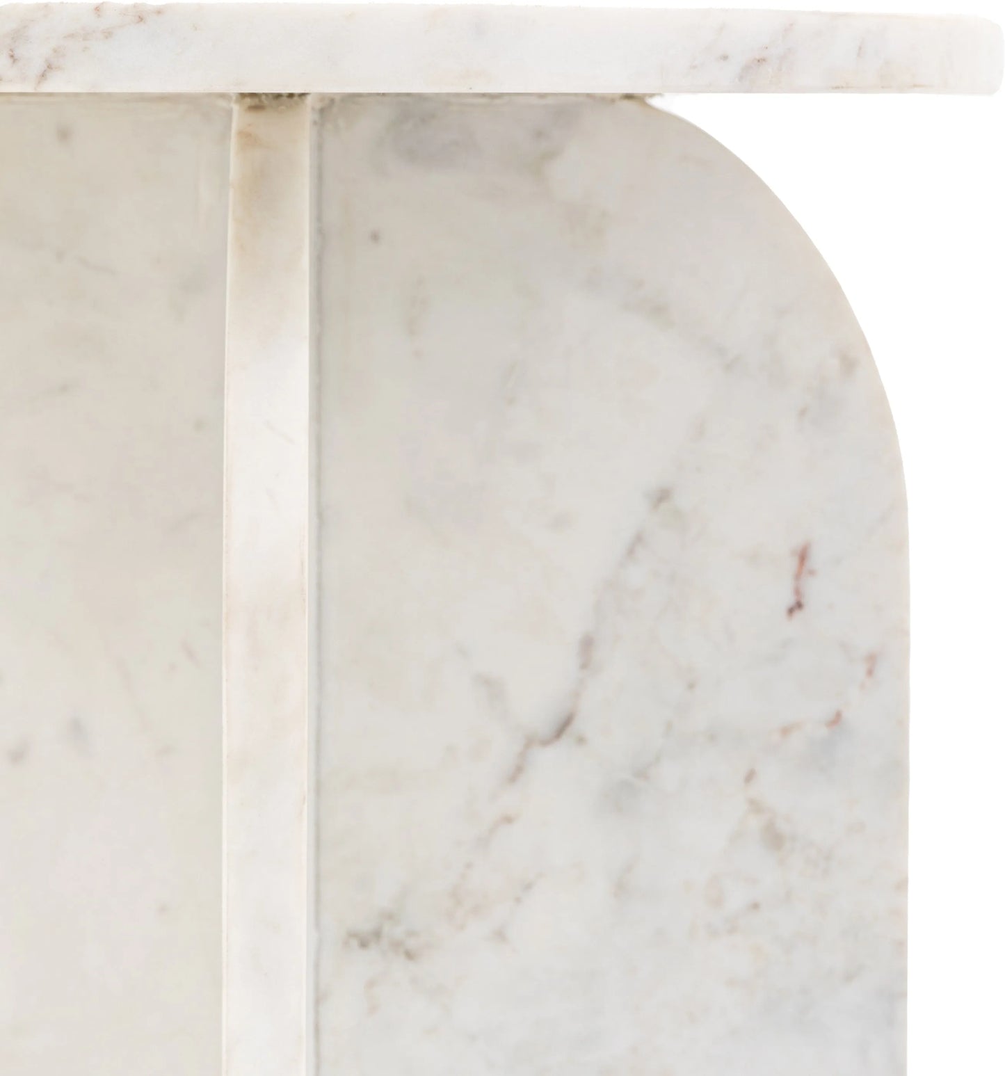 Gallery Direct Amalfi Side Table in White