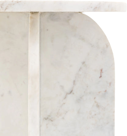 Gallery Direct Amalfi Side Table in White