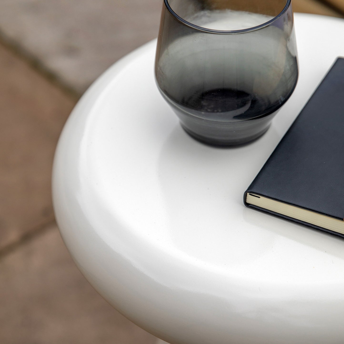 Gallery Direct Pavia Side Table in Cream