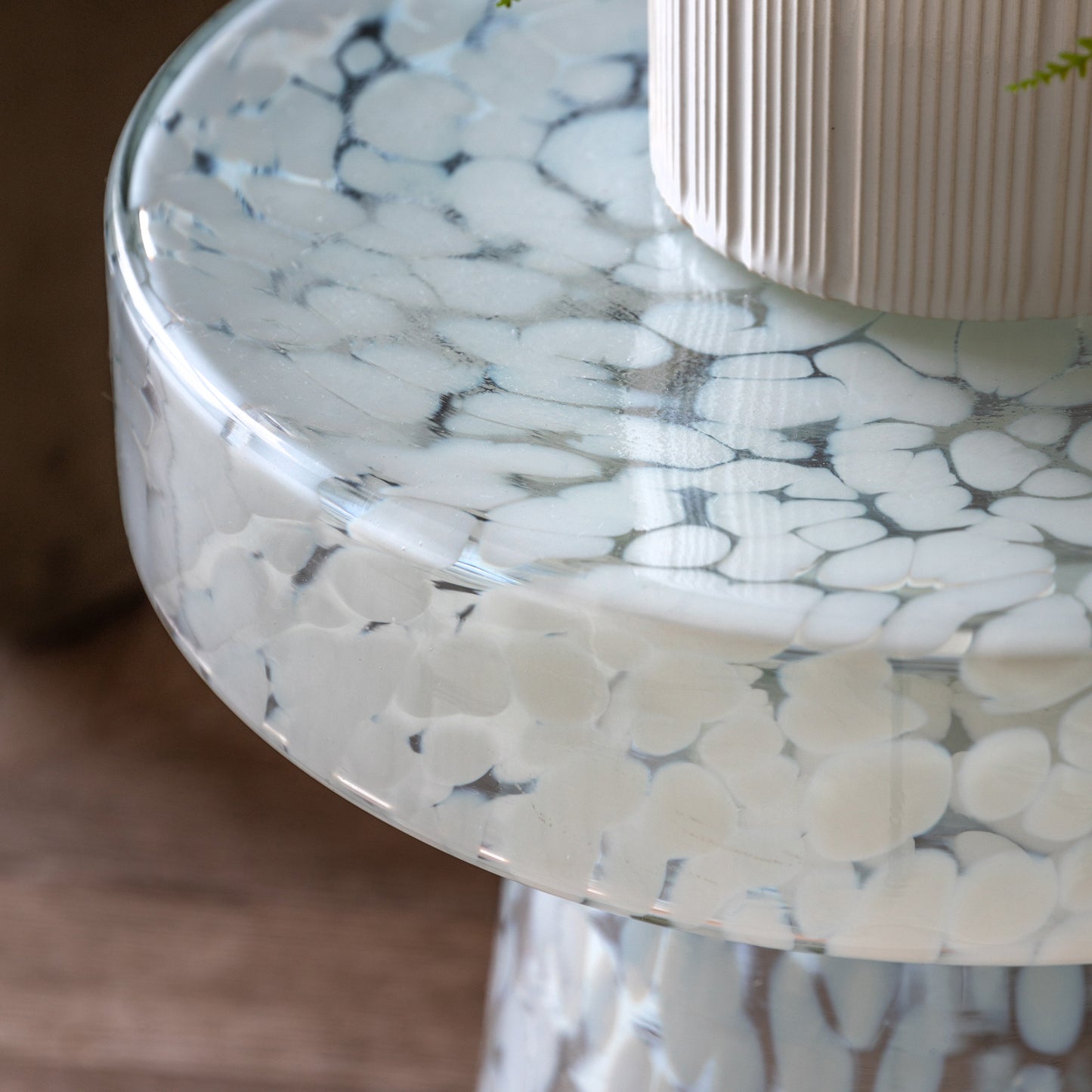 Gallery Direct Murano Side Table in White
