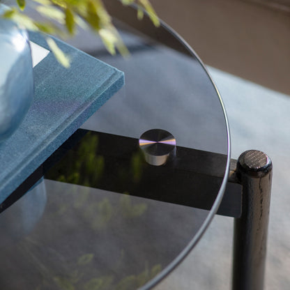 Gallery Direct Moran Side Table in Black
