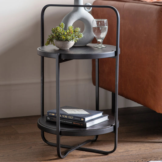 Gallery Direct Dunley Side Table Black