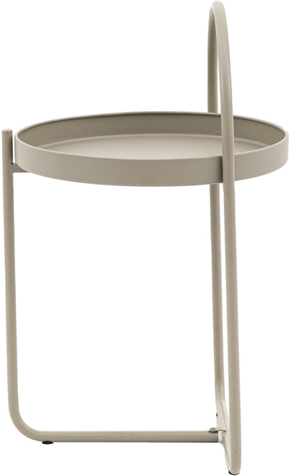 Gallery Direct Melbury Side Table in Latte