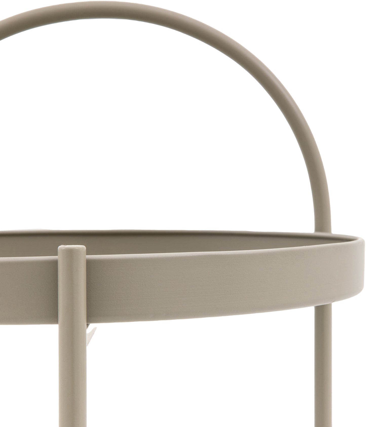 Gallery Direct Melbury Side Table in Latte