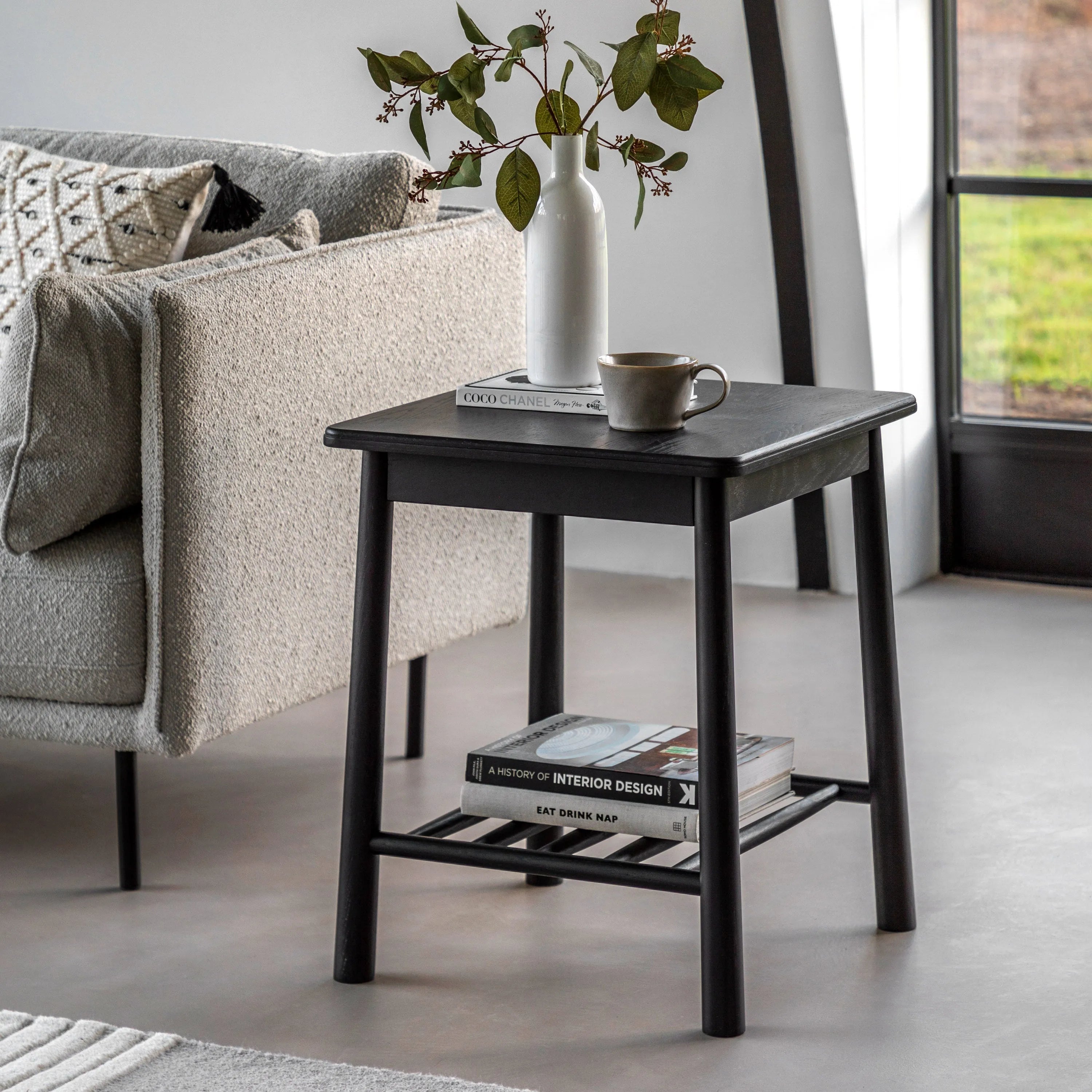 Gallery Direct Wycombe Side Table Black