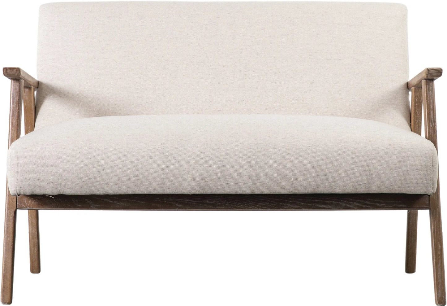 Gallery Direct Neyland 2 Seater Sofa in Natural Linen