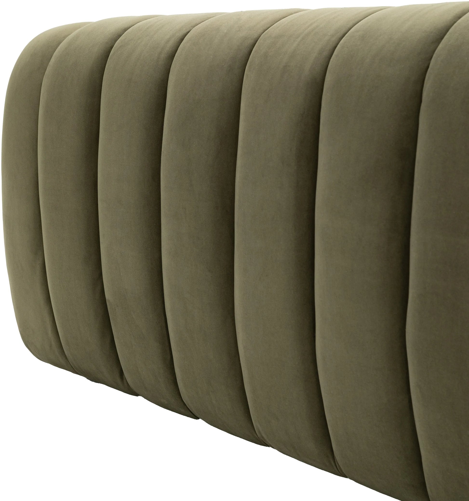 Gallery Direct Coste 3 Seater Sofa in Moss