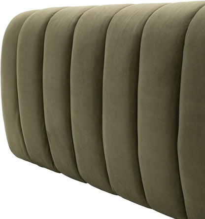 Gallery Direct Coste 3 Seater Sofa in Moss