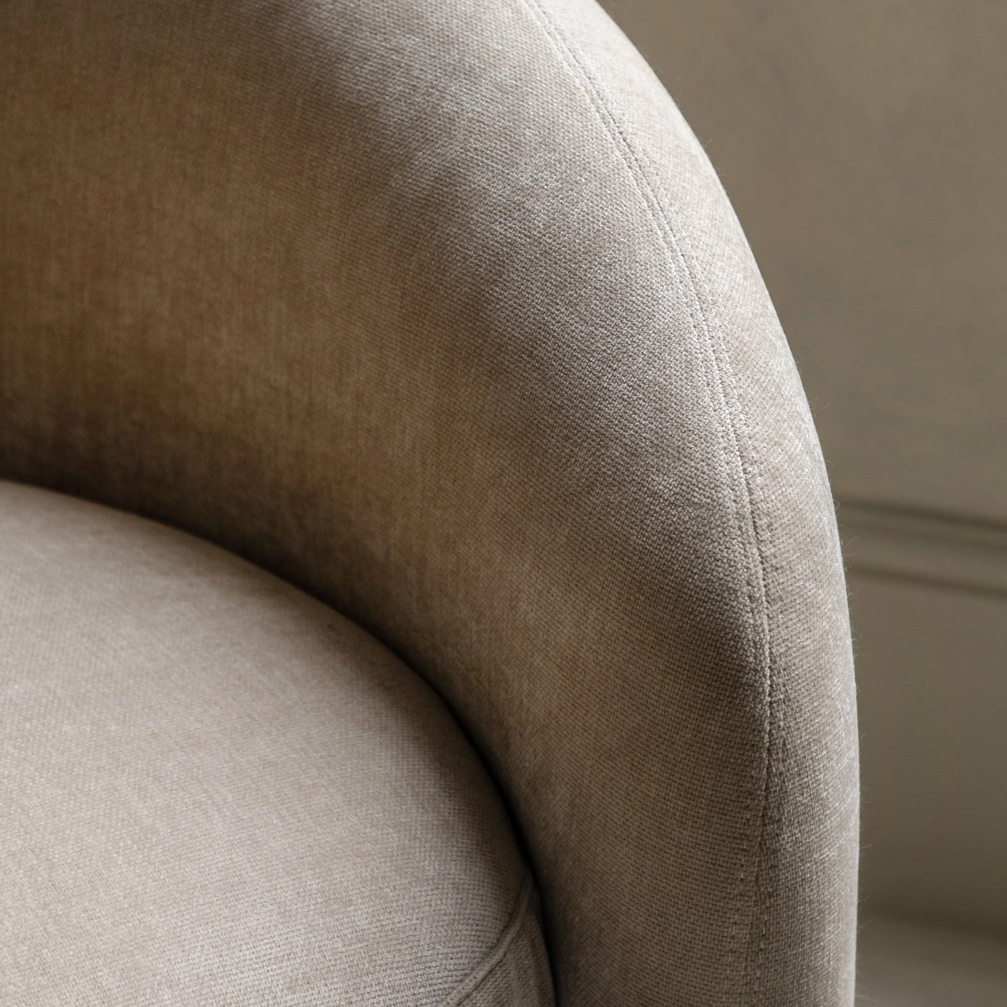 Gallery Direct Curvo 2 Seat Sofa in Cream