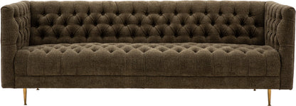 Gallery Direct Dalton 3 Seat Sofa in Moss Green
