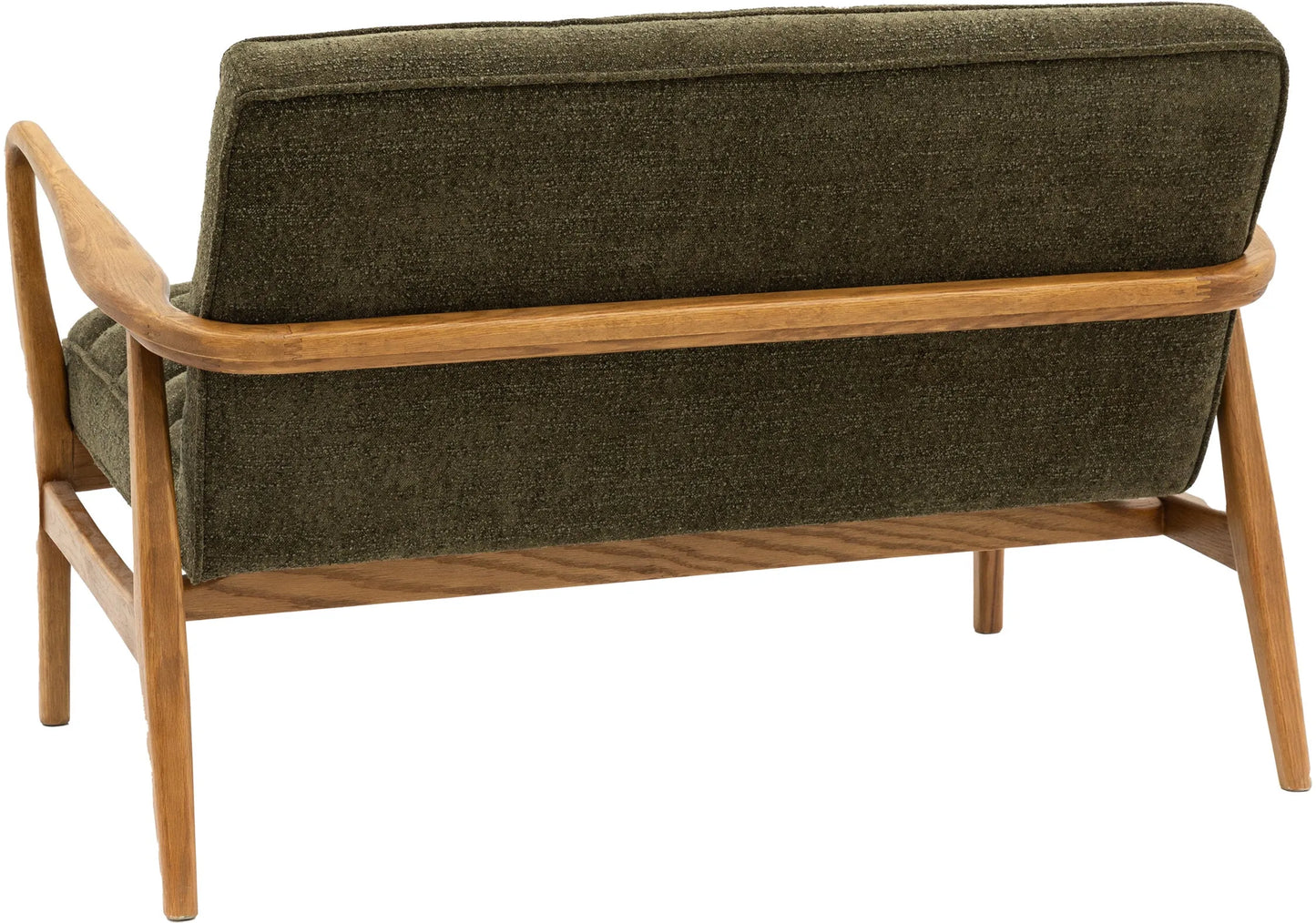 Gallery Direct Datsun 2 Seater Sofa in Green Boucle