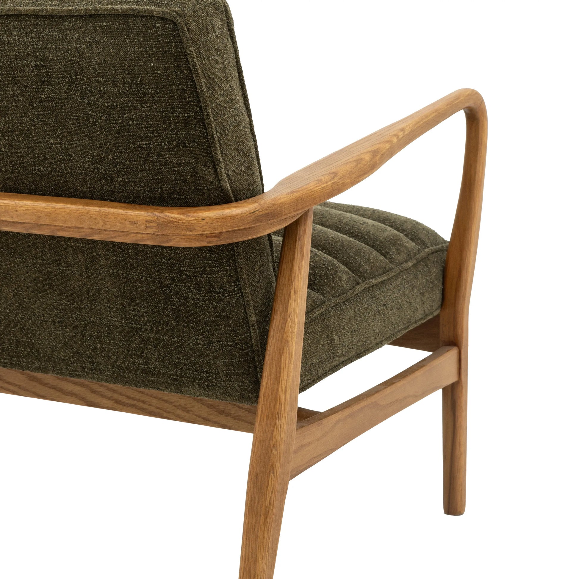 Gallery Direct Datsun 2 Seater Sofa in Green Boucle