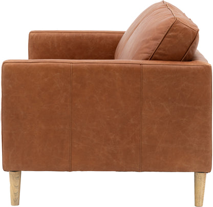 Gallery Direct Osborne 2 Seat Sofa In Vintage Brown