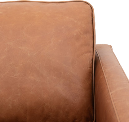 Gallery Direct Osborne 2 Seat Sofa In Vintage Brown
