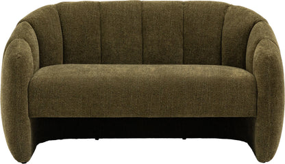 Gallery Direct Atella 2 Seater Sofa in Moss Green